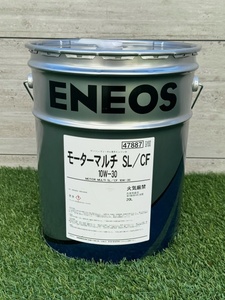 [ включая доставку 6,980 иен ]ENEOS or. свет бензин * дизель двоякое применение масло SL/CF 10W-30 20L жестяная банка 