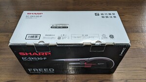 【ジャンク品】SHARP コードレススティッククリーナーFREED EC-SX530-P