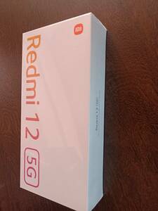 ★★【送料無料】【未使用新品】【256GB ８GB RAM】シャオミ　Xiaomi Redmi 12 5G ポーラシルバー 日本版　SIMフリー★