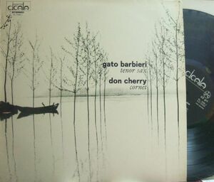 ３枚で送料無料【伊Cicala】Gato Barbieri & Don Cherry/Togetherness (Carl Berger, J.F.Jenny Clark, etc)