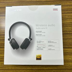 ONKYO air-tigh type wireless headphone H500BTB unused 