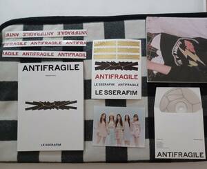 LE SSERAFIM ANTIFRAGILE アルバム　MIDNIGHT ONYX トレカなし