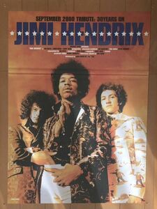 w140 映画ポスター JIMI HENDRIX ジミ・ヘンドリックス