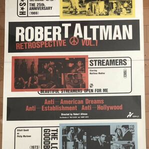 e121 映画ポスター ロバート・アルトマン特集 Robert Altman THE LONG GOODBYE MASH STREAMERS SHORT CUTS vintageの画像1