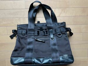 PORTER Porter tote bag heat HEAT black largish Inter National 