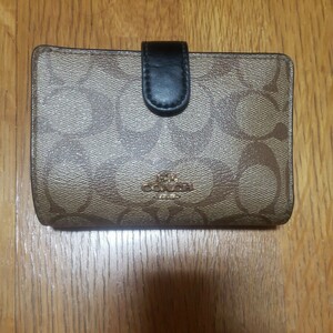 COACH コーチ 財布 シグネチャー 二つ折り財布