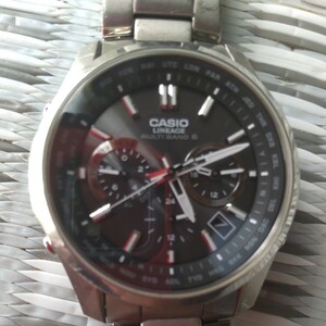 CASIO カシオ LINEAGE リニエージ 電波ソーラー ウェーブセプター 腕時計 チタン 軽量