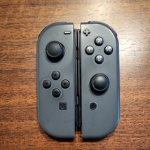 Nintendo Switch　ジョイコン　(L)グレー/(R)グレー　動作確認済_画像1