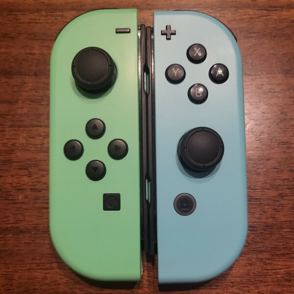 Nintendo Switch　ジョイコン　どうぶつの森　動作確認済 カスタム品