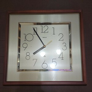 National National TF610 wall clock Matsushita electro- vessel quarts 