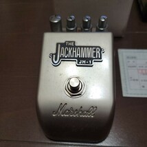 ジャンク　動作未確認　Marshall/マーシャル JH-1 THE JACKHAMMER ジャック ハマー エフェクター_画像2