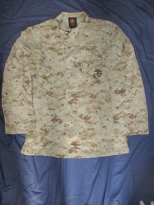 #3341 the US armed forces MCma- pad jacket M- long desert 