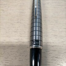 PILOT Elite H277 万年筆 ペン先 18K-750 F シルバー パイロット エリート◇中古/未清掃未検品/試し書き未確認/写真で確認を/現状渡し/NCNR_画像5