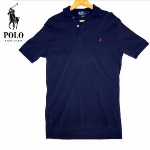 ◆《POLO RALPH LAULEN》半袖ポロシャツ/メンズ (S)【ネイビー】ラルフローレン