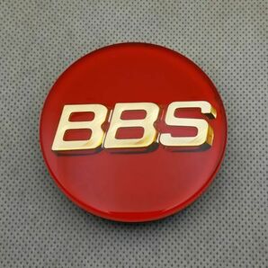 BBS 純正品 56mm 赤金 ホイールキャップ センターキャップ 1個 56.24.012 中古 美品