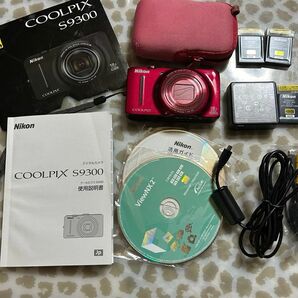 美品Nikonデジタルカメラ COOLPIX S9300 クールピクス ＋純正バッテリー