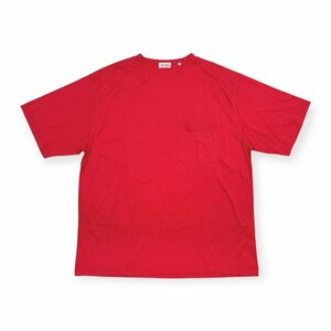 美品◆PIASPORTS ピアスポーツ ポケット付き 半袖Tシャツ ポケT カットソー 5 /赤/レッド/メンズ/ライカ/日本製/大きいサイズ
