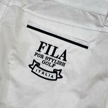 タグ付き!!◆FILA GOLF フィラゴルフ ストレッチ ハーフ パンツ ボトムス M /白 ホワイト メンズ スポーツ UVカット_画像10