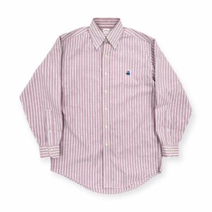 BrooksBrothers 346 ブルックスブラザーズ オックスフォード 長袖シャツ ワイシャツ ドレス差シャツ Sサイズ / ピンク系 メンズ