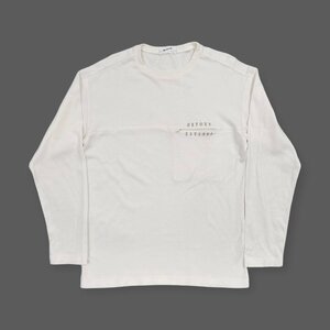 OXYOXY ライカ SOZI ソジ 長袖Tシャツ ロンT カットソー サイズ 48 / 白 ホワイト メンズ