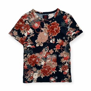 「衣」ころも 古代新 和柄 総柄 半袖 Tシャツ サイズ ( SS ) /京都