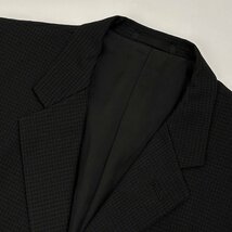 Paul Smith ポールスミス LONDON チェック柄 3B テーラードジャケット ブレザー Mサイズ / メンズ 黒系/三つボタン_画像4