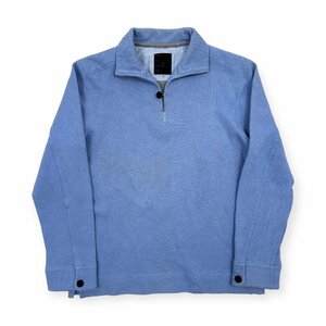 23区 HOMME QUICK DRY スキッパー 長袖 シャツ トレーナー サイズ 50/ブルー系 メンズ 紳士