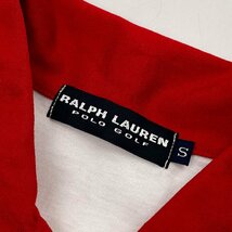 RALPH LAUREN POLO GOLF ラルフローレン ポロゴルフ ノースリーブ ポロシャツ 薄手 Sサイズ/スポーツ ナイガイ代理 90s ビンテージ_画像4