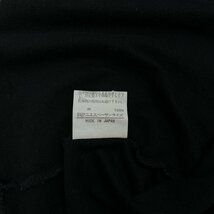 agnes b. PARIS アニエスベー 半袖Tシャツ カットソー /黒 ブラック/Vネック_画像4