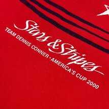 背面BIGプリント◆CANTERBURY カンタベリー Stars＆Stripes AMERICA'S CUP 2000 半袖Tシャツ M /レーシング/ヨット/スポーツ/02_画像8