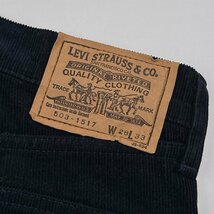 Levi's リーバイス コーデュロイパンツ ボトムス W28 / 濃紺 ネイビー メンズ アメカジ 日本製_画像9