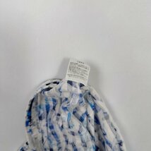 PAGELO パジェロ レイヤード風 総柄 デザイン 半袖Tシャツ カットソー L/ホワイト ブルー 系 メンズ アンジェロ_画像6