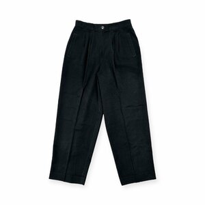 Castelbajac Castelbajac tuck entering slacks pants bottoms 13 / black black lady's Leica made in Japan 