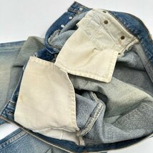 USA製 90s Levi's 501リーバイス ボタンフライ デニムパンツ ジーパン ジーンズ W30/ボタン裏544/米国製/アメリカ製/ビンテージ_画像5