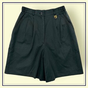  Golf *Black&White черный & белый two tuck юбка-брюки шорты M размер / чёрный черный женский bla ho wa сделано в Японии 