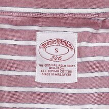 BrooksBrothers 346 ブルックスブラザーズ オックスフォード 長袖シャツ ワイシャツ ドレス差シャツ Sサイズ / ピンク系 メンズ_画像5