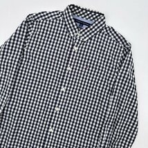 TOMMY HILFIGER トミーヒルフィガー CLASSIC FIT ボタンダウン BD ギンガムチェック柄 長袖シャツ L /メンズ_画像2