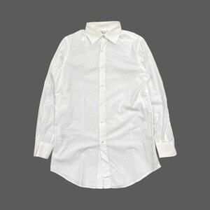 CAMICIANISTA カミチャニスタ 長袖 コットン シャツ ドレスシャツ Slim Fit サイズ 16/41/ホワイト 白/メンズ 紳士/03