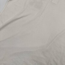 ゴルフ◆Munsingwear Grandslam マンシングウェア 半袖 ポロシャツ 刺繍デザイン LLサイズ/ホワイト 白系/メンズ スポーツ_画像8