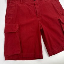 VICTORINOX ビクトリノックス アジャスター付き カーゴ ショーツ ハーフパンツ ショーツパンツ 34 /レッド系/メンズ/アウトドア_画像3