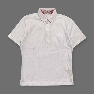 UNITED ARROWS green label relaxing United Arrows green lable BD button down deer. . polo-shirt with short sleeves L / white 