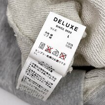 DELUXE デラックス 半袖 スウェット トレーナー シャツ L( 40 )サイズ/グレー_画像4