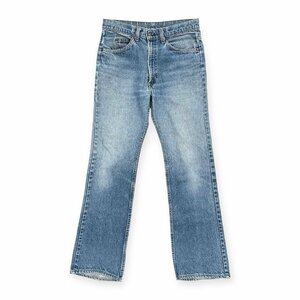 80s Levi's 20517 0217 リーバイス オレンジタブ ブーツカット フレア デニムパンツ ジーパン ジーンズ W33/ボタン裏585/ビンテージ