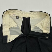 BrooksBrothers ブルックスブラザーズ センタープレス スラックス パンツ 裾ダブル Mサイズ 98AB6/グレー系/メンズ 紳士 アメトラ_画像4