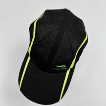 TIGORA ティゴラ ゴルフ ポリエステル メッシュ キャップ 帽子 CAP フリーサイズ/FREE/スポーツ/蛍光イエロー×ブラック_画像6