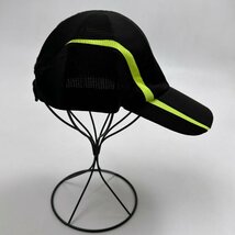 TIGORA ティゴラ ゴルフ ポリエステル メッシュ キャップ 帽子 CAP フリーサイズ/FREE/スポーツ/蛍光イエロー×ブラック_画像3