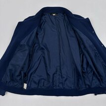 Leilian レリアン 金ボタン デザイン ウールジャケット ドルマン ブルゾン サイズ 11/レディース/ブルー ネイビー 系_画像7