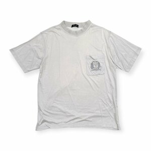 BLACK PIA ブラックピア 刺繍入り 薄手 ポケット付き 半袖Tシャツ ポケT カットソー L /メンズ/ライカ/日本製/ピアスポーツ
