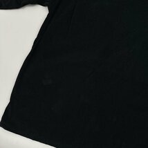 ヨギベア刺繍!!◆PIASPORTS ピアスポーツ キャラクター デザイン 長袖シャツ パイル地 コーデュロイ風 サイズ 3/ブラック/メンズ 日本製_画像6