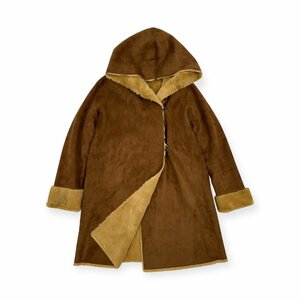URBAN RESEARCH ROSSO Urban Research rosso искусственный мех мутоновое пальто замша FREE свободный размер / чай цвет / оттенок коричневого / женский 
